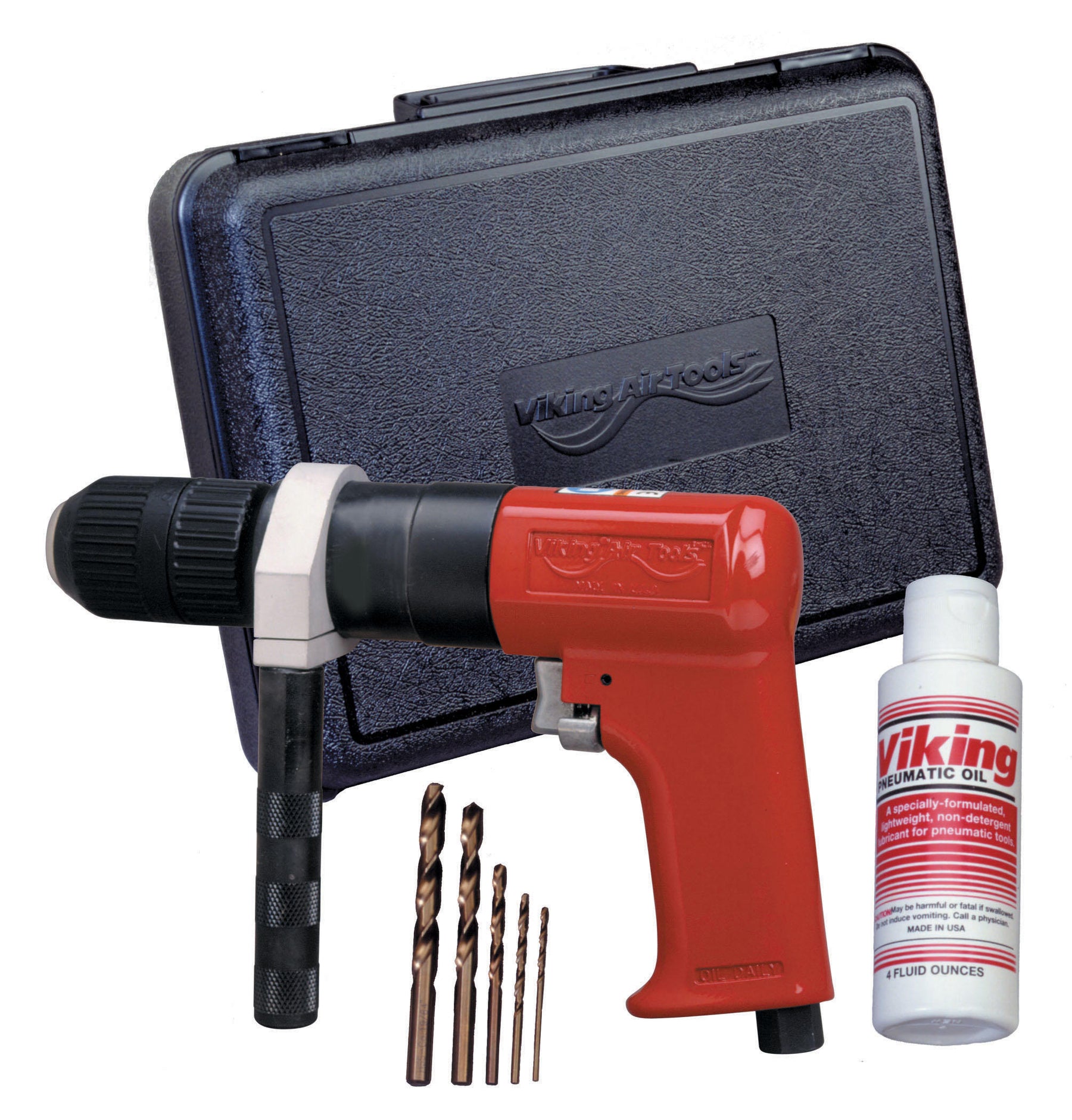 Viking 1/2 inch Keyless Heavy Duty Air Drill Kit