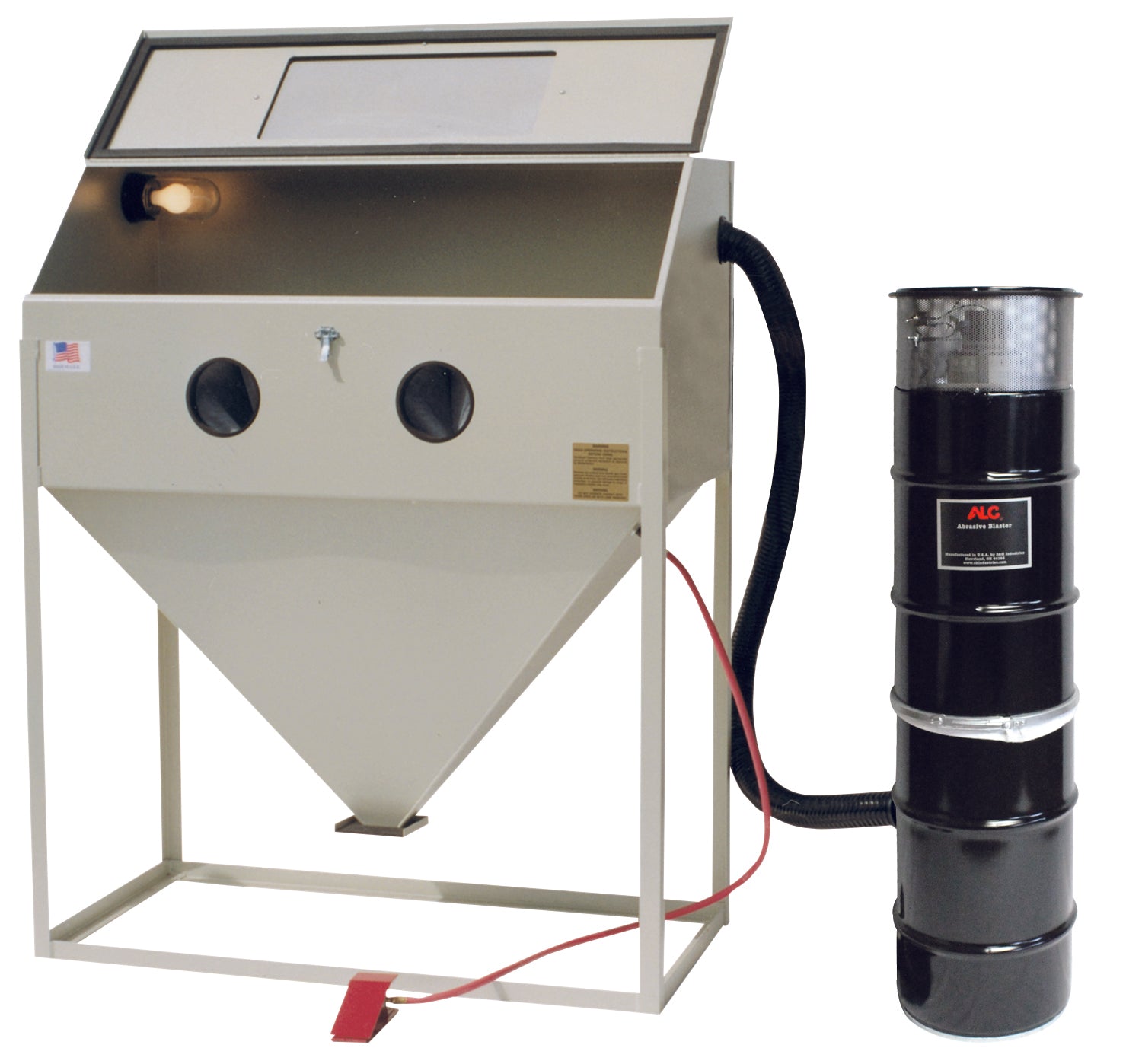 ALC Steel Cabinet Blaster
