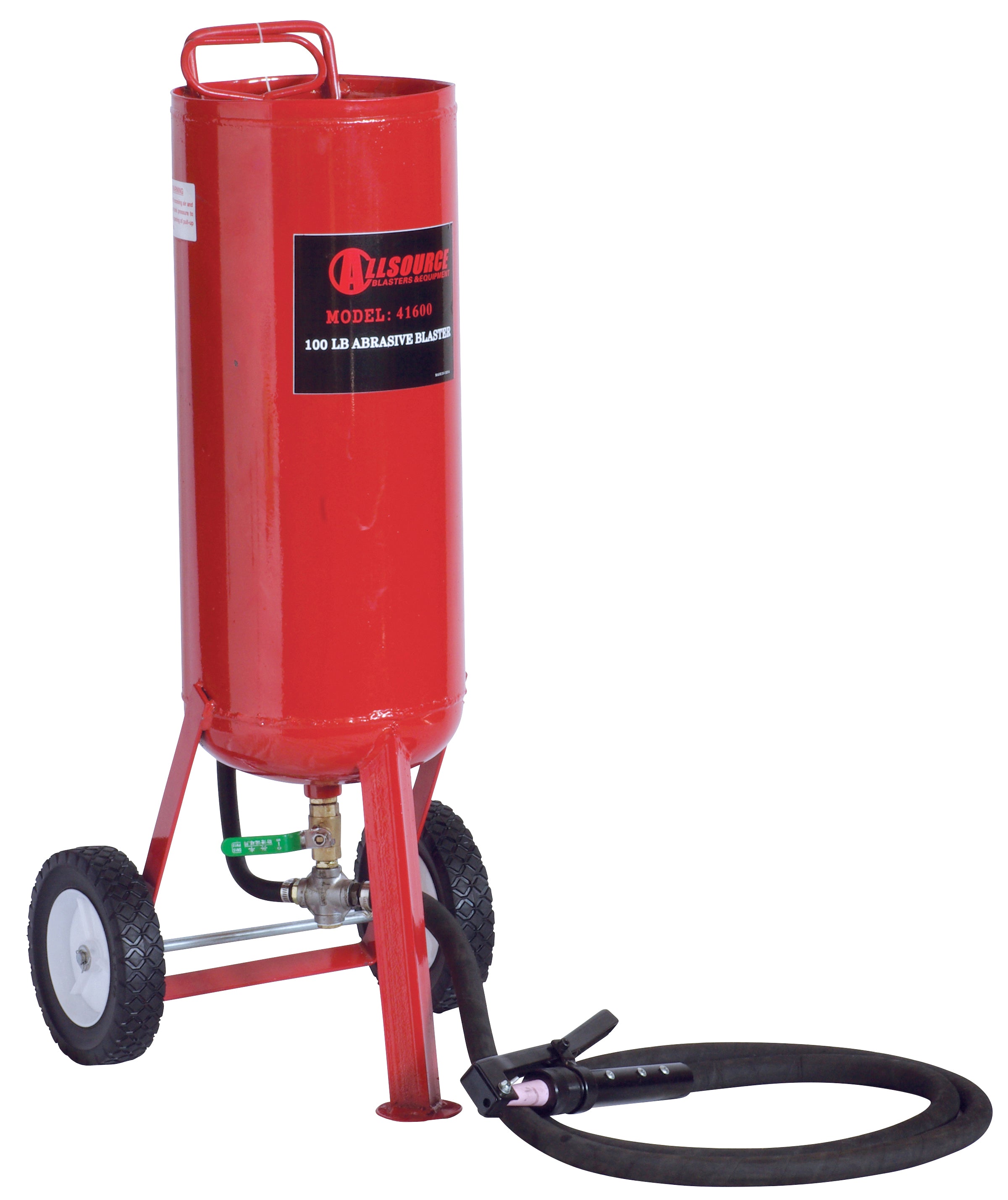 Allsource Blasters  - Allsource 100Lb. Portable Pressure Blaster  [sku: 41600]