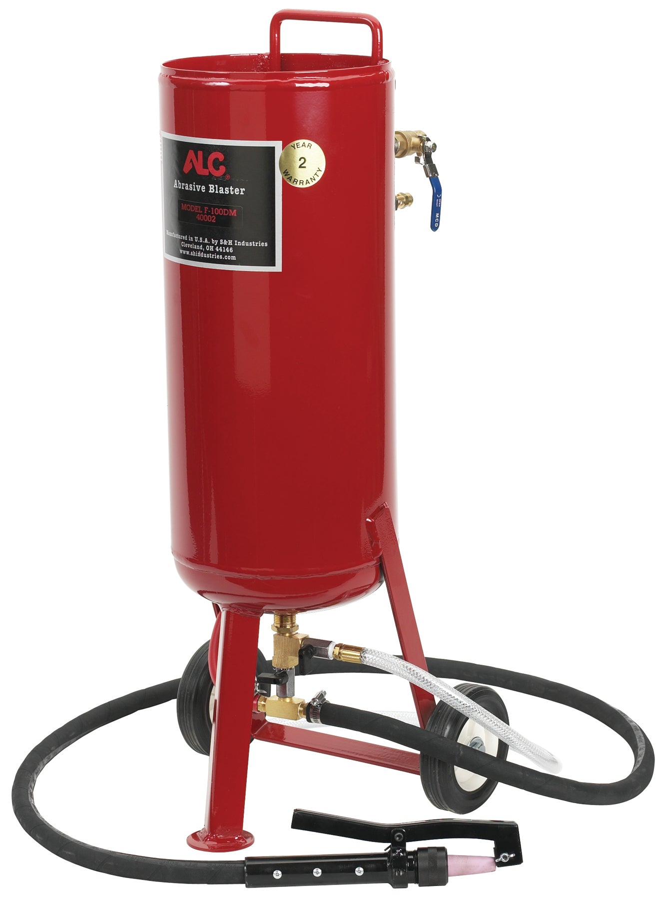 ALC 90 lb Pressure Blaster Kit and the Soda Blaster Attachment