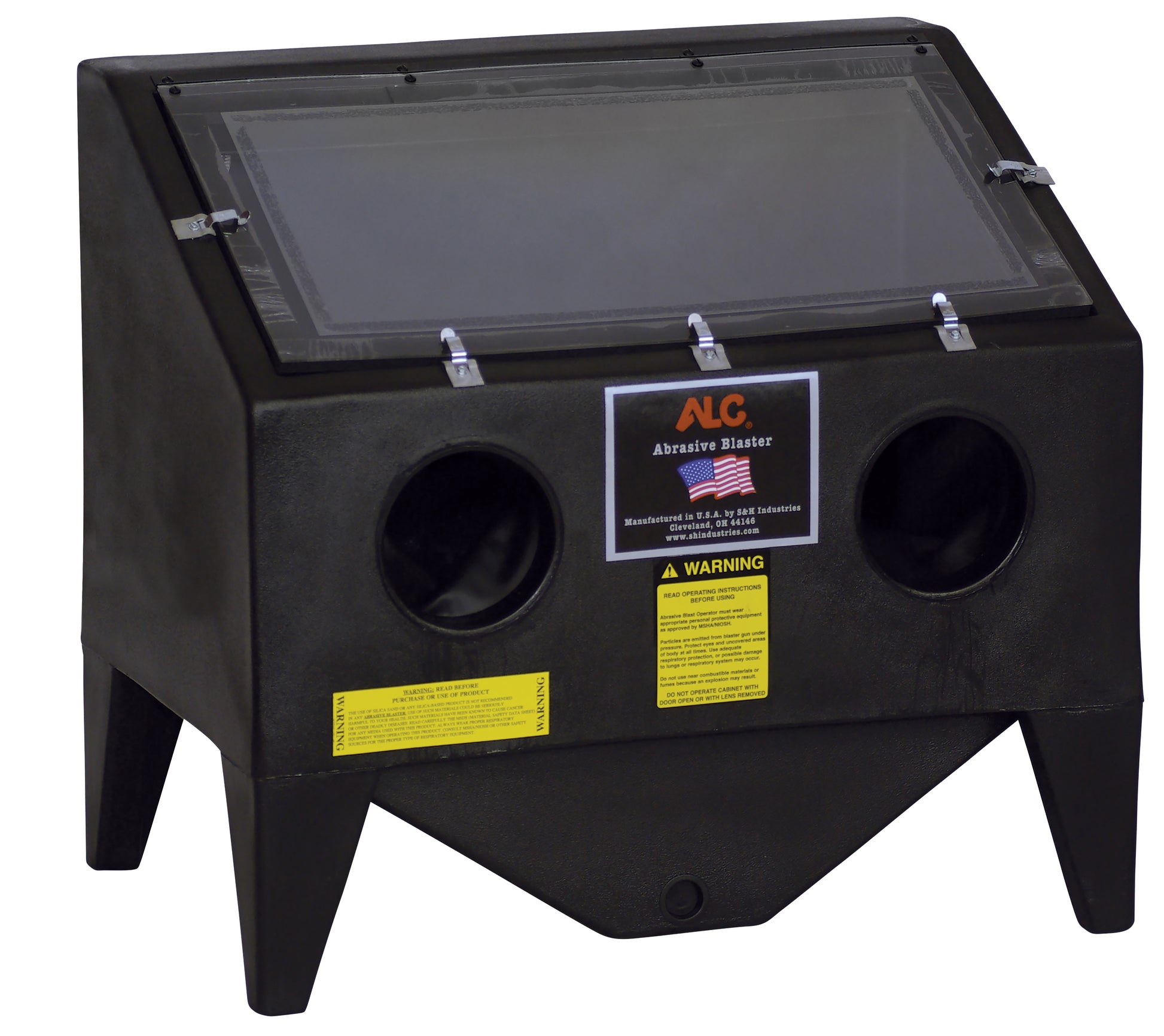 ALC 40390 - ALC Polymer Benchtop Cabinet Blaster With Trigger Gun