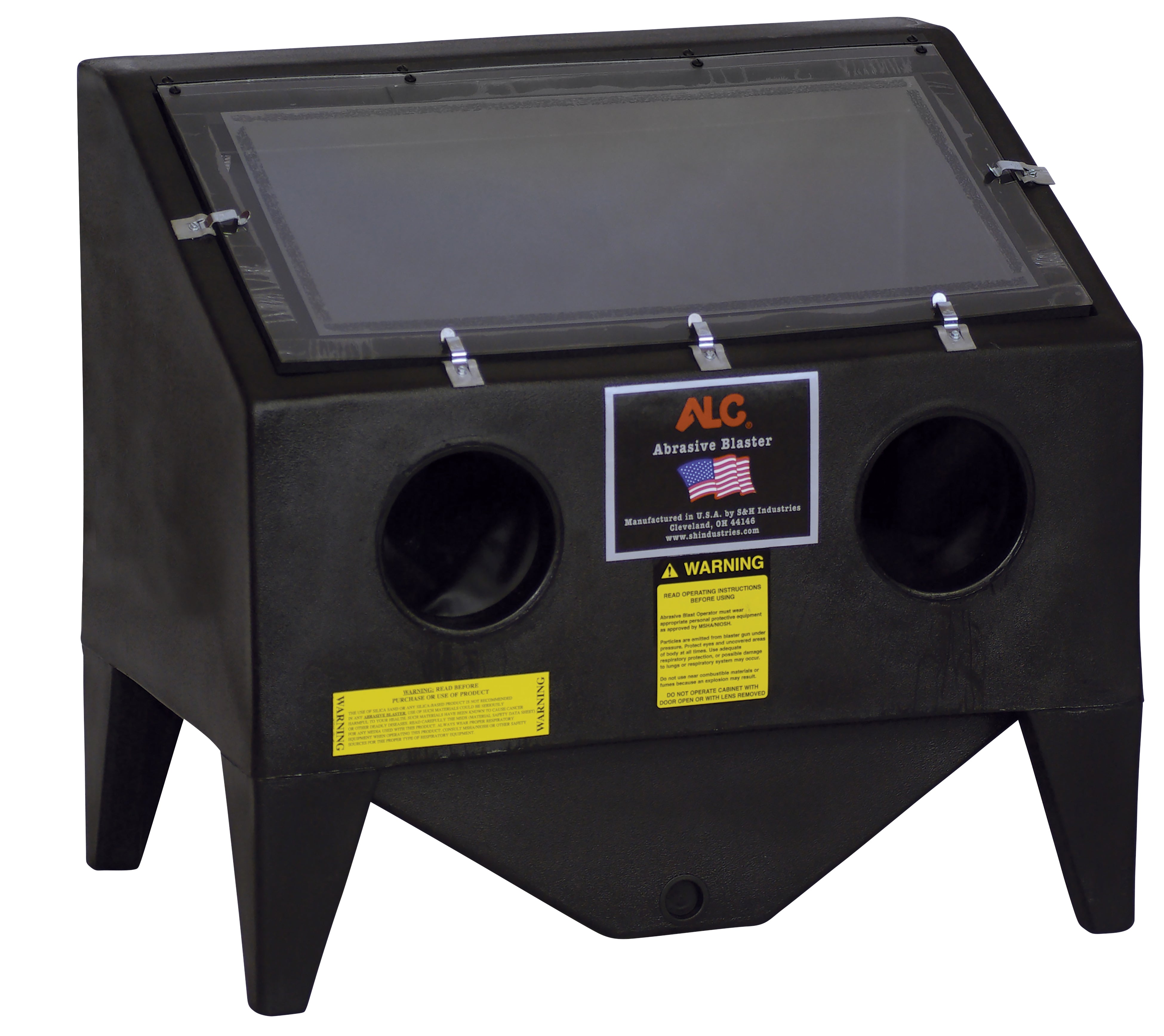 ALC 40390 - ALC Polymer Benchtop Cabinet Blaster With Trigger Gun