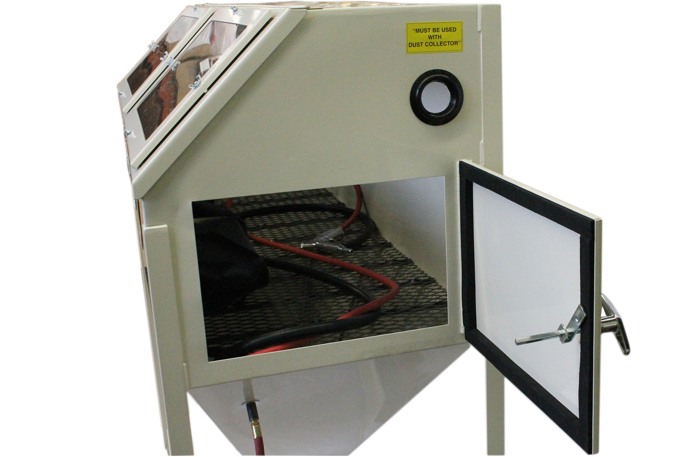 ALC  - 60" Wide abrasive blast cabinet with LED light kit [sku: 40413L]
