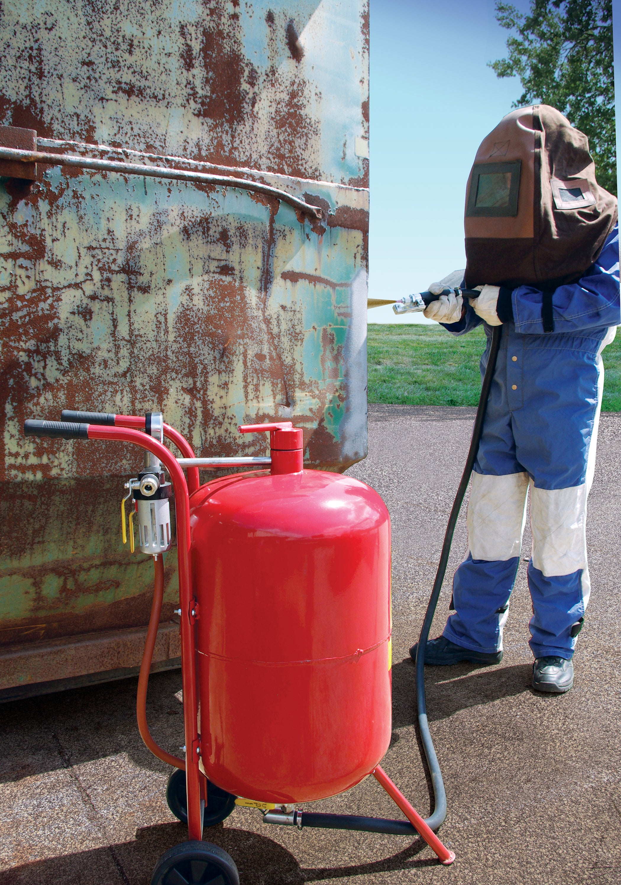 Allsource Blasters  - Pressure Blaster 20 gal./160# [sku: 41003]