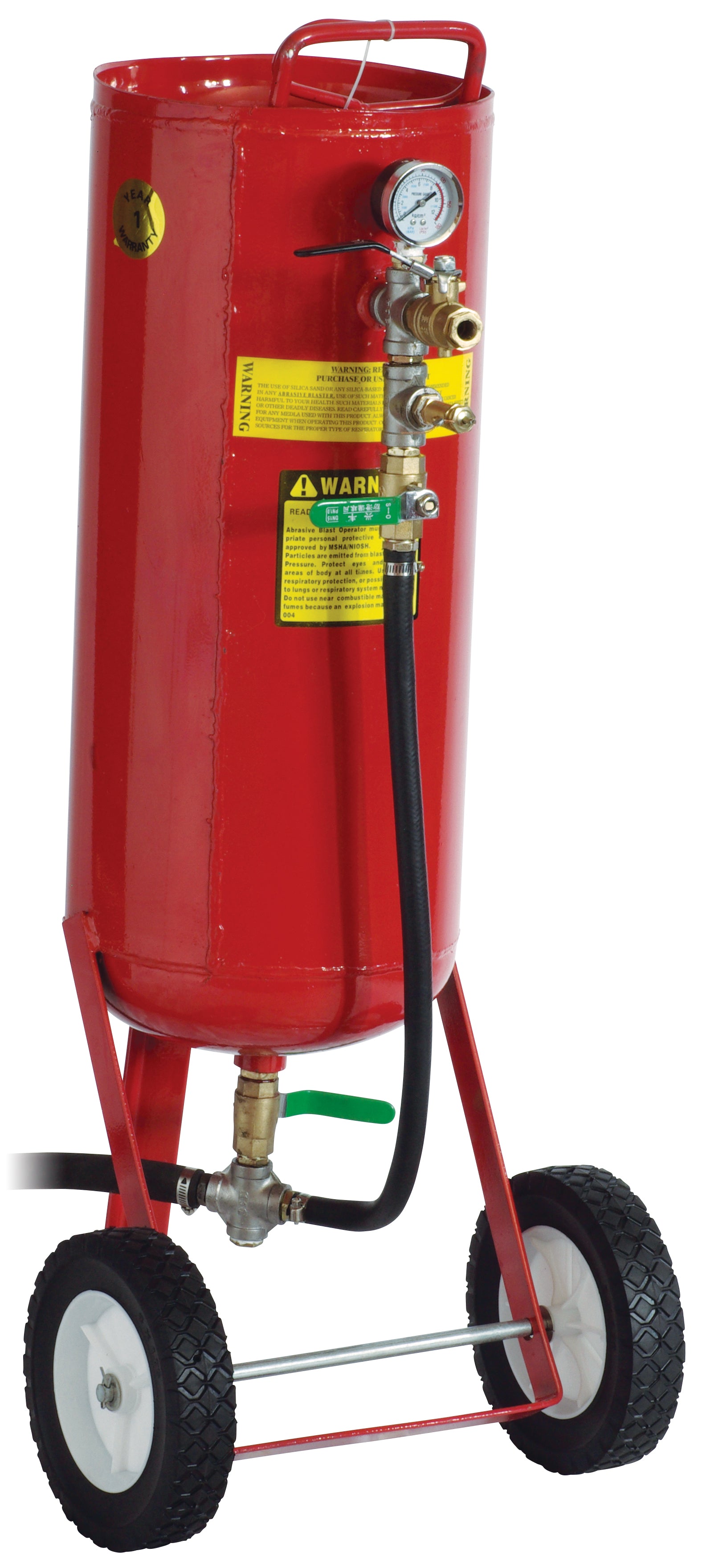 Allsource Blasters  - Allsource 100Lb. Portable Pressure Blaster  [sku: 41600]