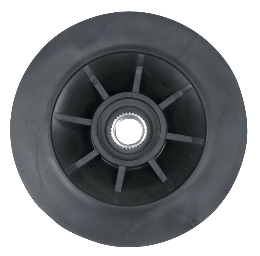 Keysco Plastic Backing Pad with Nut 5 inch diameter, 12,500 rpm