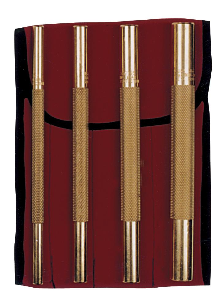 Keysco Brass Pin Punches Four piece set